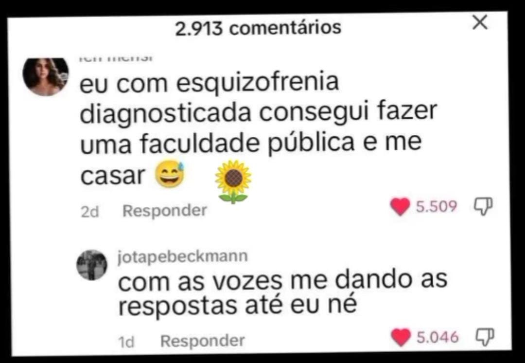 Esquizofrenia - meme