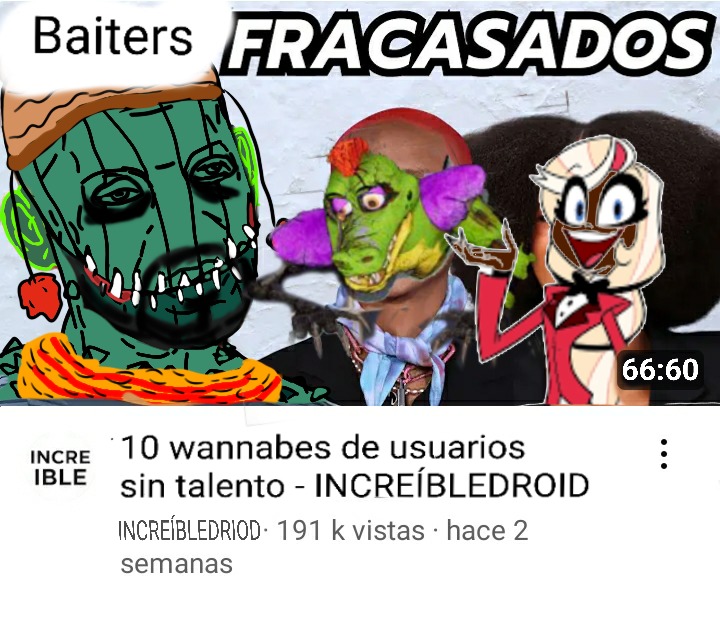 Meme sacado del canal "INCREÍBLE"