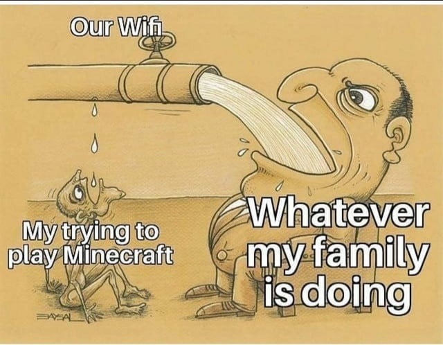My family’s chaos is above my pay grade - meme