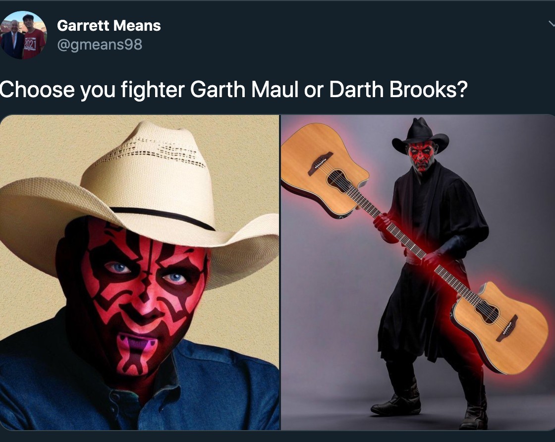 Garth maul - meme
