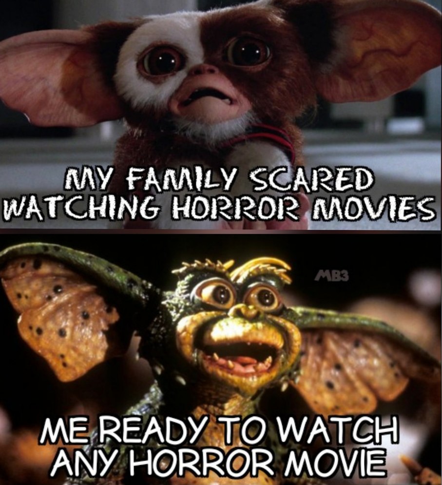 My Family & Horror - meme