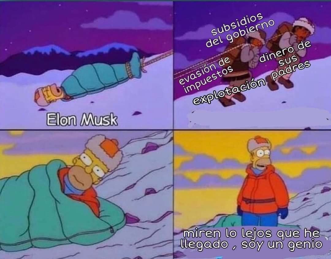 Elon musk éxito 1 - meme