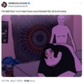 Wojak giving fat girl backshots meme