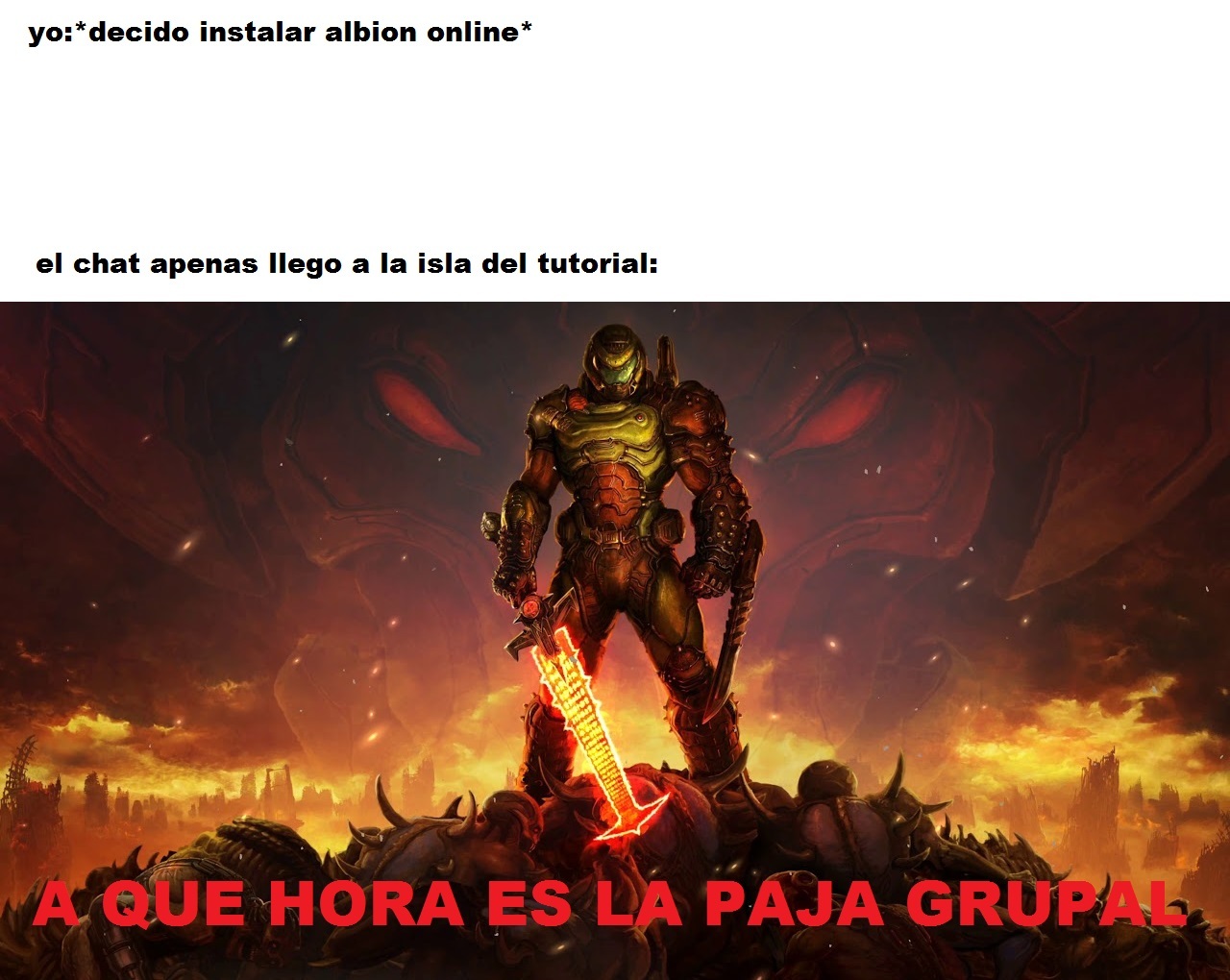 Albion online anunció - Meme by Anti_feministas :) Memedroid