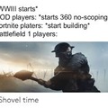 I am a battlefield 1 player and I just want to get a shovel and smack them damn Russian