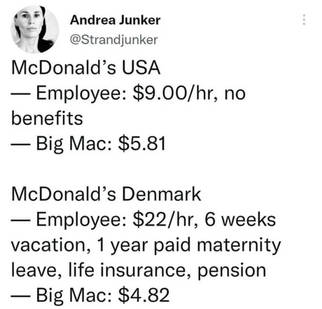 McDonald's Denmark - meme
