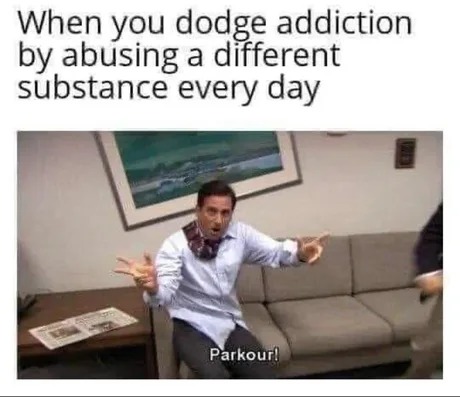 addiction memes