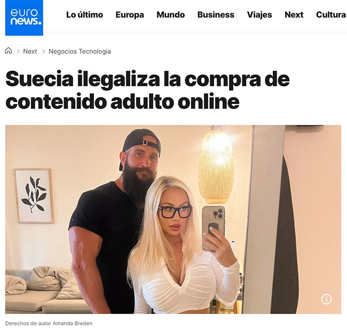 Suecia banea el contenido adulto online y nace un nuevo meme