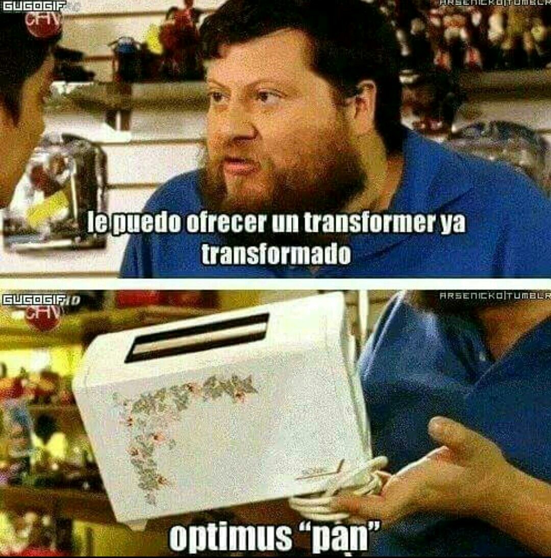 Optimus Horneado - meme