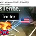 The confederacy is retarded in nature.
