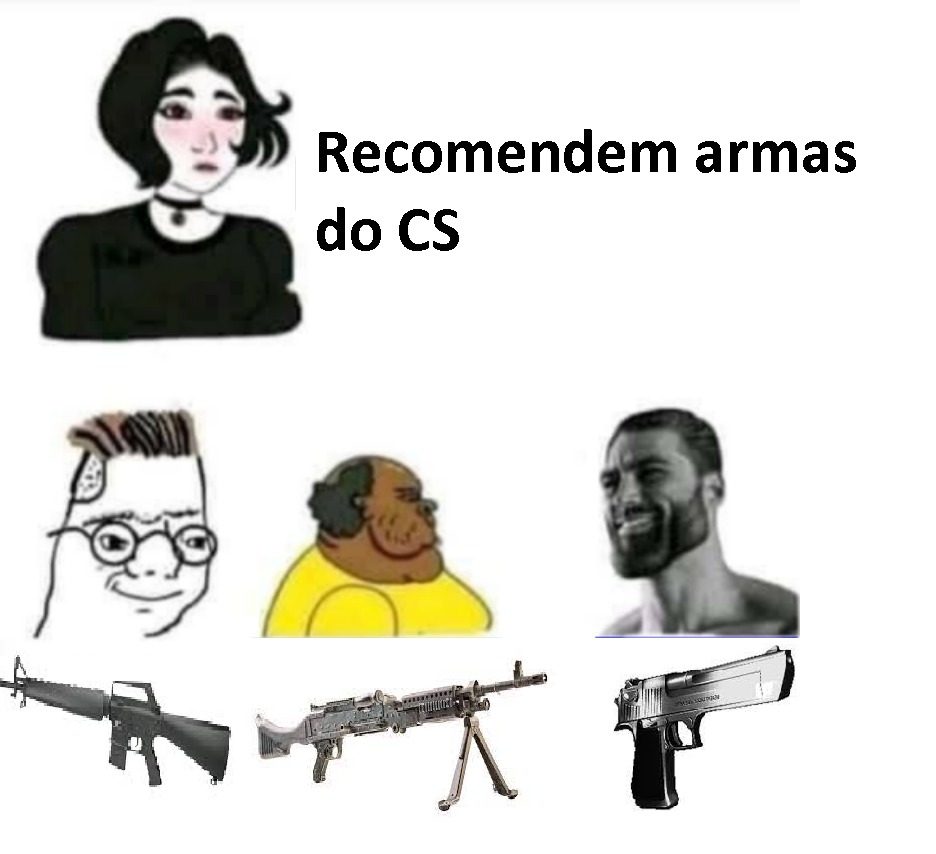 Armas do CS - meme