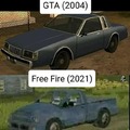 GTA vs Free Fire