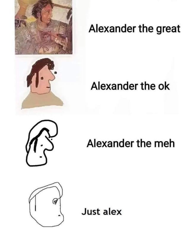 Funny Alexander the great meme