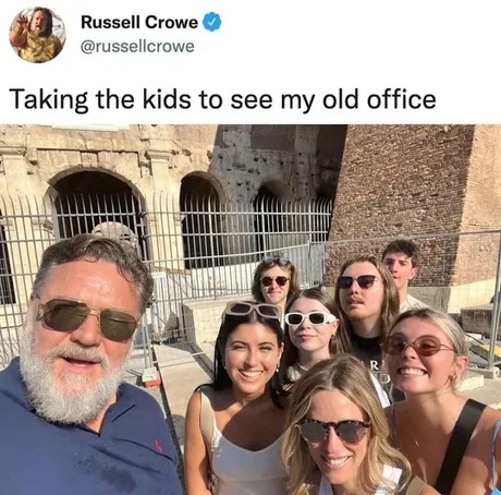 Check out my coliseum - meme