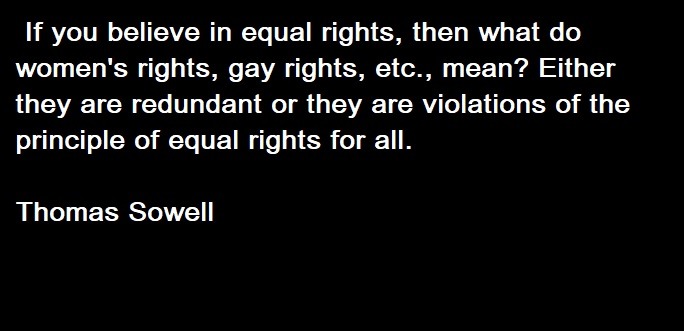 So, explain equal rights for all - meme