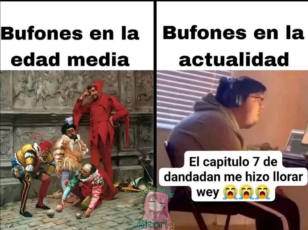 Imagínate llorar por un mierdanime 7uppppp - meme