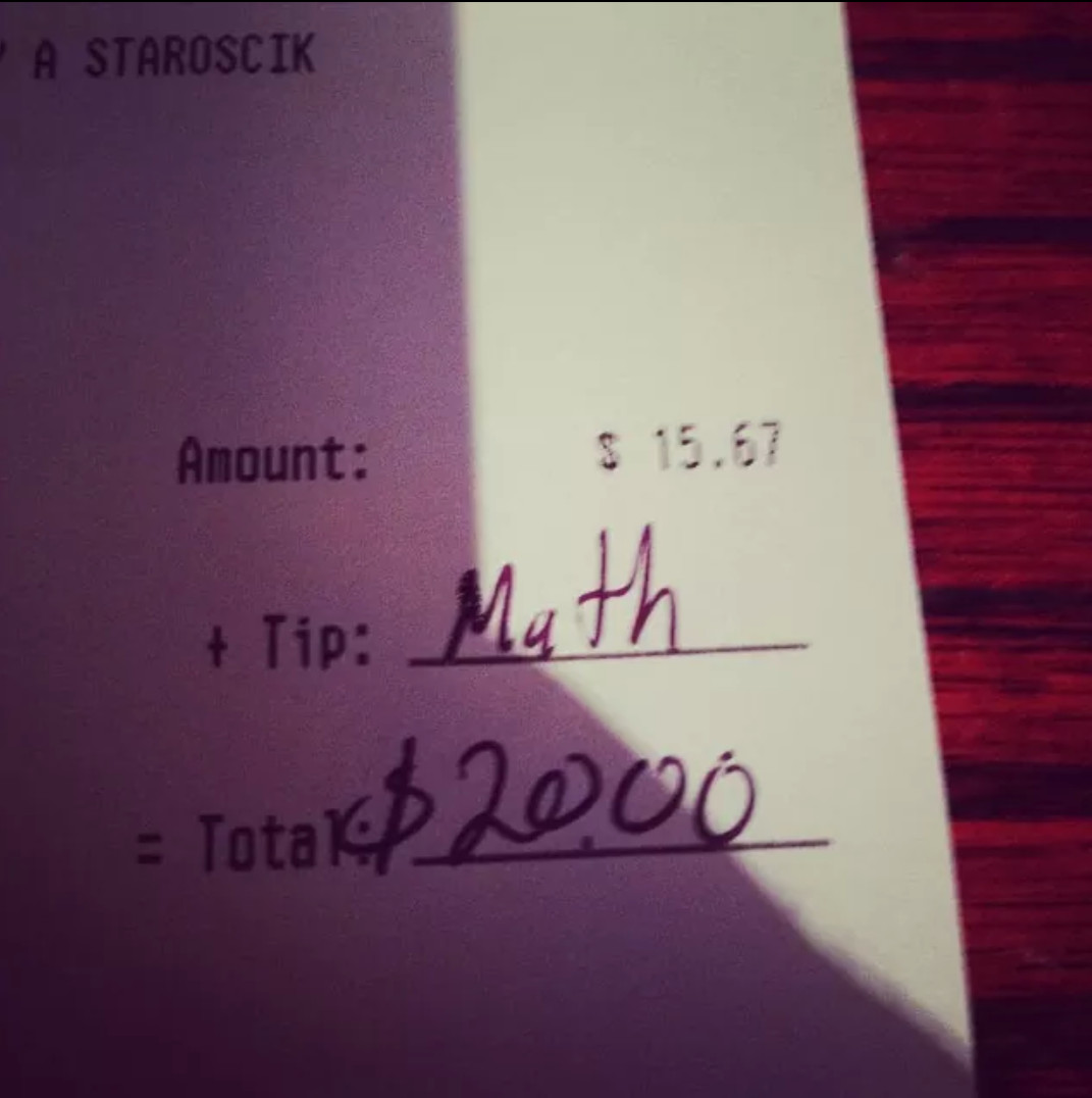 I don't get paid enough to math. - meme