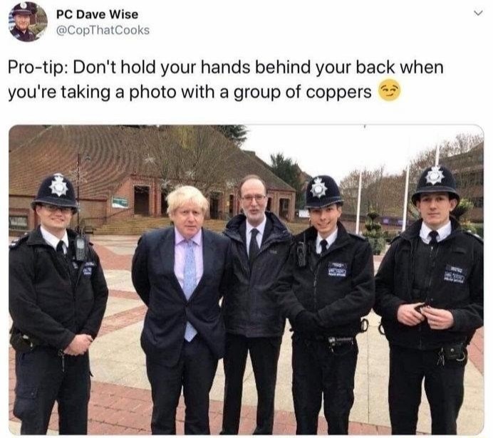 Bore us Boris - meme