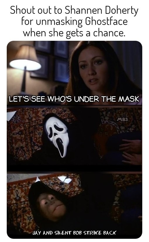 Actual Unmasking Ghostface - meme