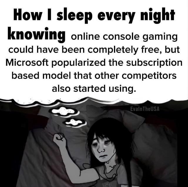 How I sleep every night knowing - meme