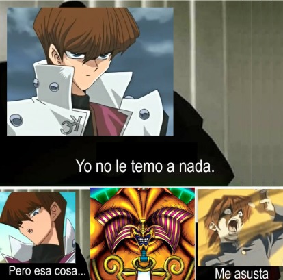 Kaiba be like: (no lo carguen de negativos :c) - meme