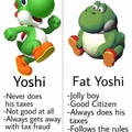 we all love fat yoshi