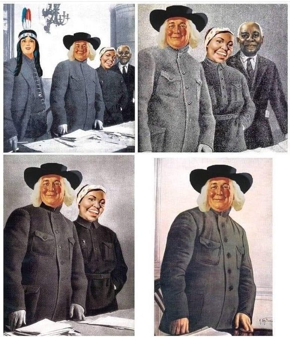 Only the Quaker survived! - meme