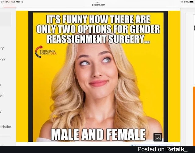 There are only two sexes - meme
