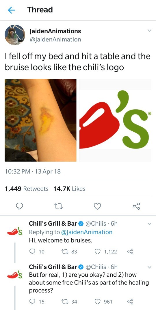 Good guy Chili's - meme