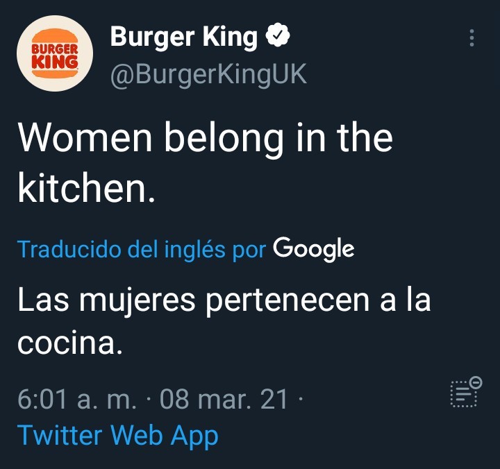 Burger King  - meme