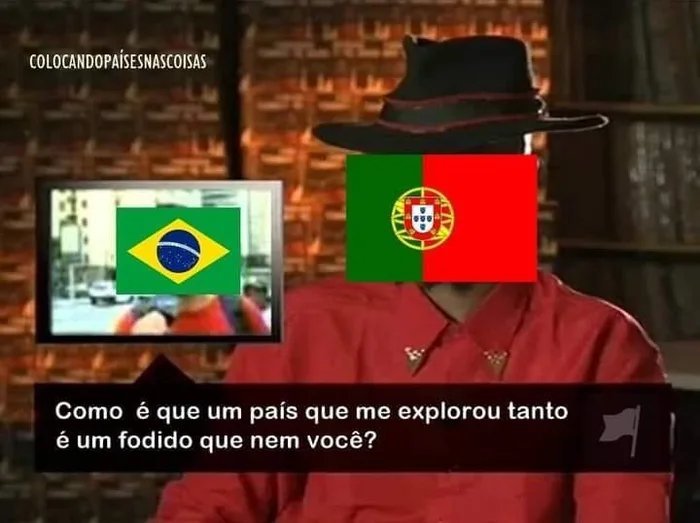 Brasil X Portugal - meme