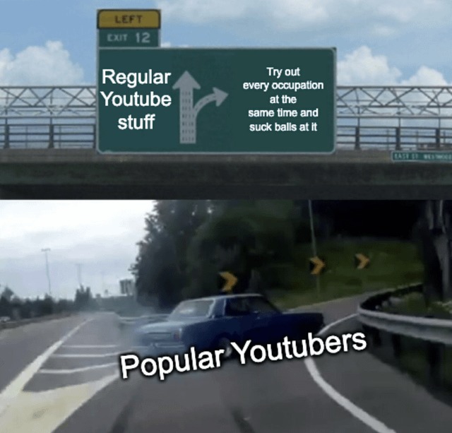 Popular youtubers - meme