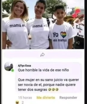 Two mom - meme