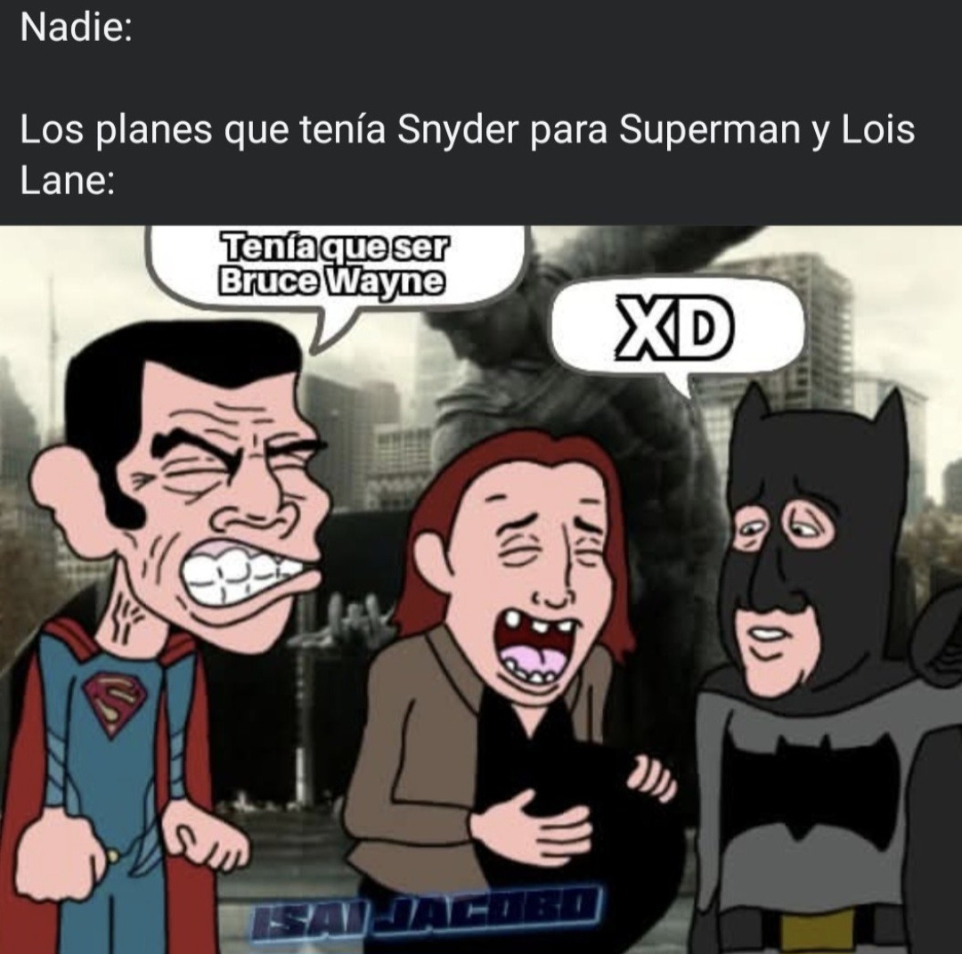 Tenia que ser el Batman del 8 - meme