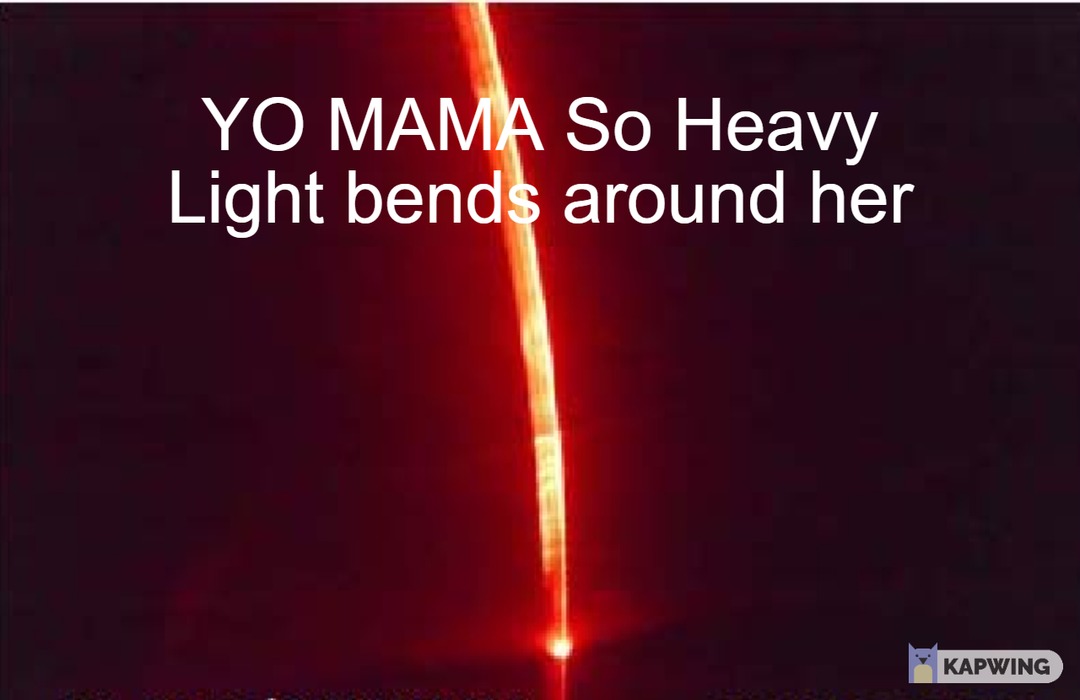 If you know gravitational lensing - meme