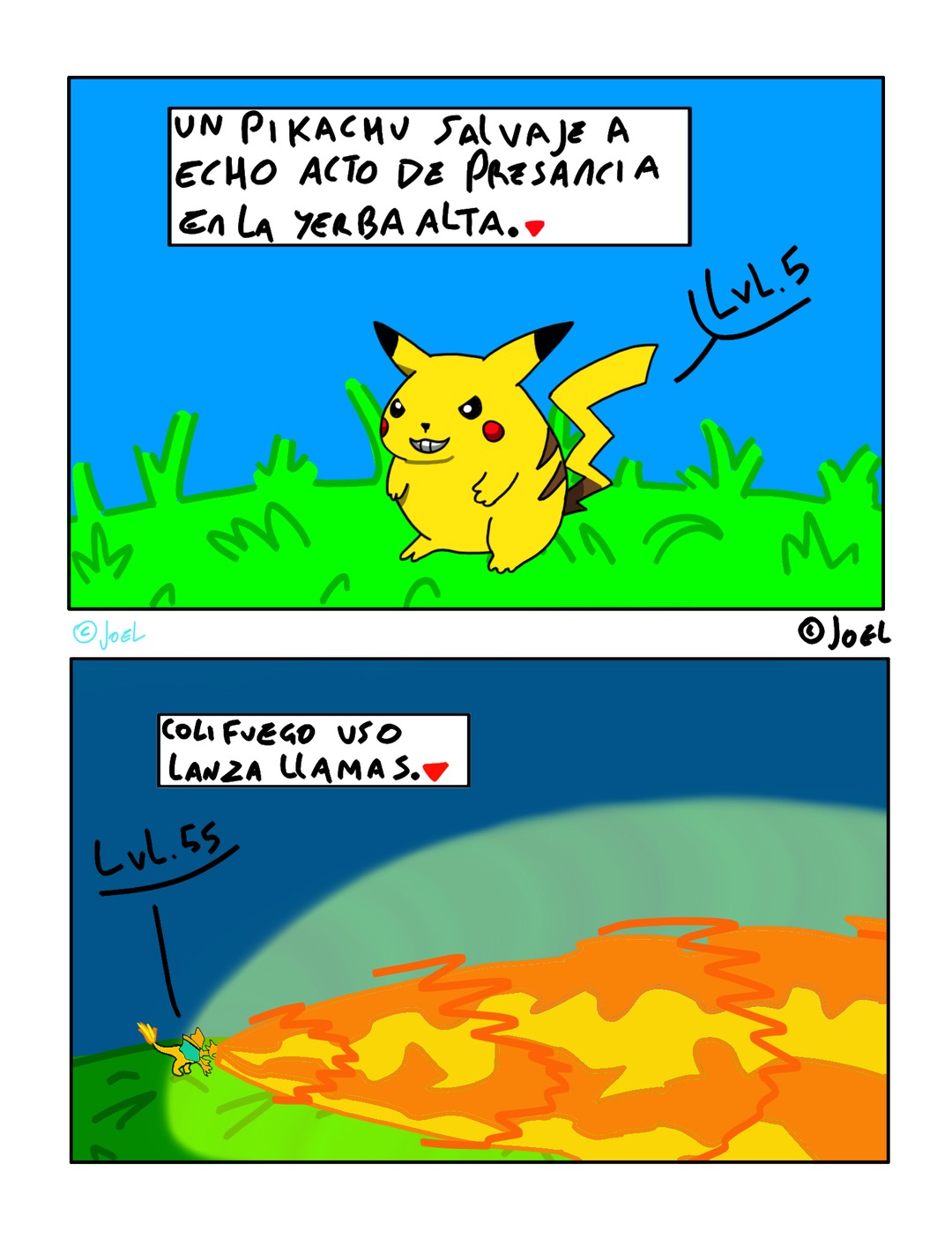 Pikachu salvaje no puede continuar - meme