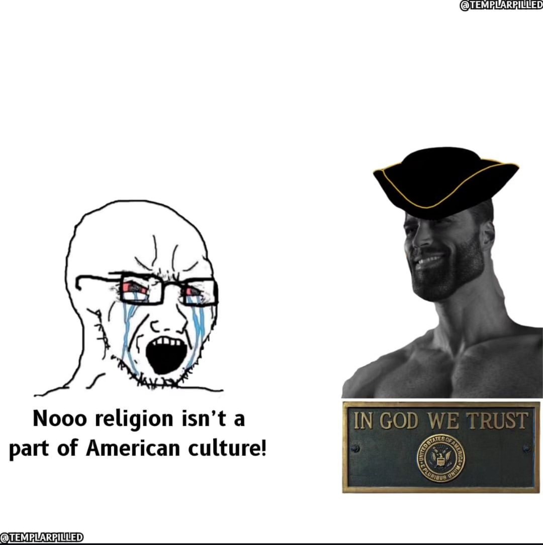 Rights are endowed of God - meme