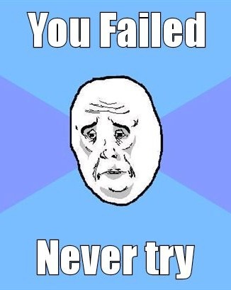 Don't try. - meme
