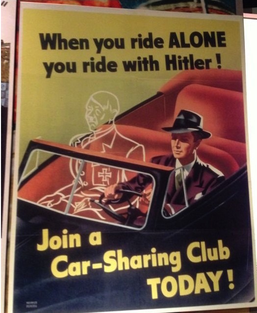 Ride with Hitler - meme