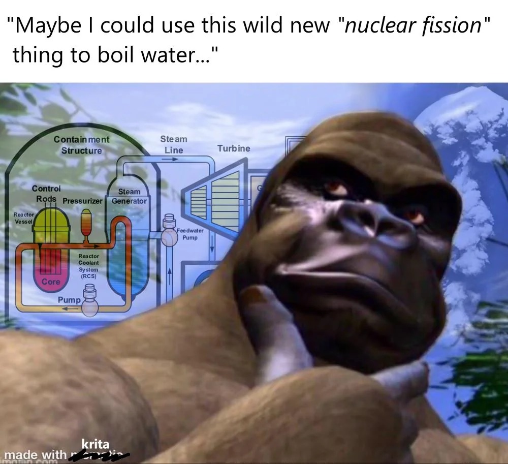 Nuclear fission - meme