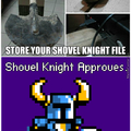 Shovel knight approves