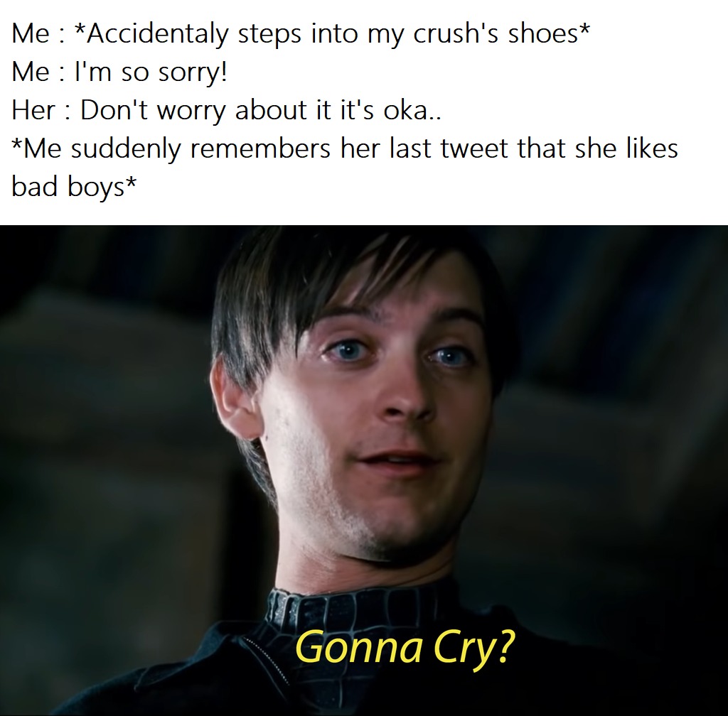 Gonna cry? - meme