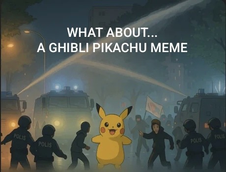 Ghibli Pikachu was not the crossover I expected today - meme