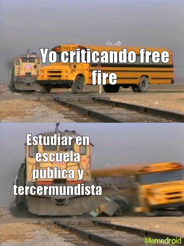 Free fire es una copia de Pubg - meme