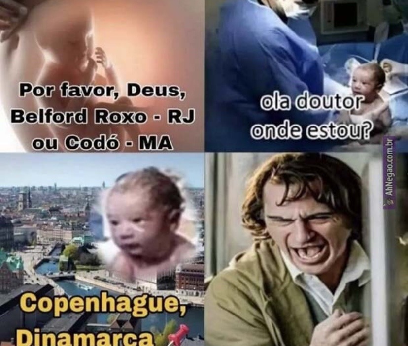 por favor nascer em anta gorda - meme