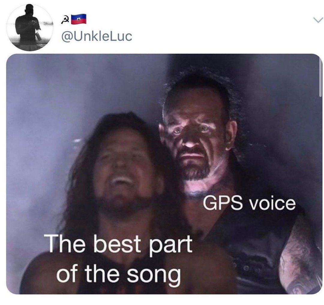 GPS voice - meme