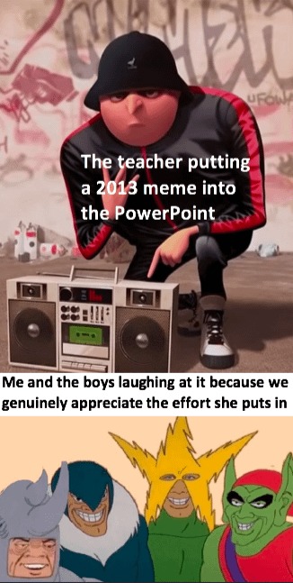 Respect teach - meme