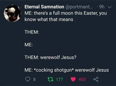 2025 Easter meme