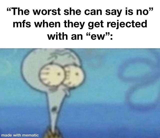 Rejection meme