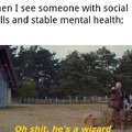 Wizard for sure